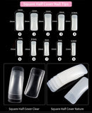 500 French False Nails for Nail Extensions