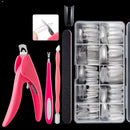 500 French False Nails for Nail Extensions