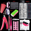 500 French False Nails for Nail Extensions