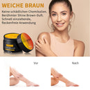 Suntanning Beauty Cream For Even Skin Tone showcased with a model, highlighting its natural tint and application results.