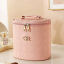 Large Capacity Partition Storage Cosmetics Covered Waterproof Cosmetic Bag