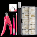 500 French False Nails for Nail Extensions