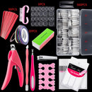 500 French False Nails for Nail Extensions