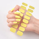 Nailart Sticker Pure Solid Color Self Adhesive Nail Sticker Nail Sticker set Nail Accesoires Nail Strips Full Beauty Adesivos