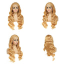 Human Hair Wig Front Lace All Real Hair 13 X4 Headgear