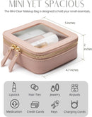 Transparent Pu Cosmetic Bag Small Cosmetics Storage Bag