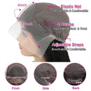 13x4 Lace Front Human Hair Wigs Natural Color Body Wave Density