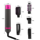 Professional 5 In 1 Hair Dryer Brush Dryer And Straightening Brush Electric Hair Styling Tool Automatic Hair Curler Beauty Supplies Gadgets