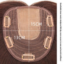 Female Invisible Head Real Human Hair Wig